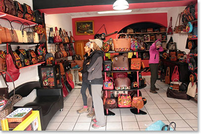 Shopping in Cotacachi