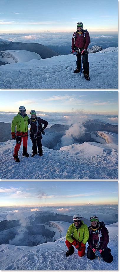 Team on the summit