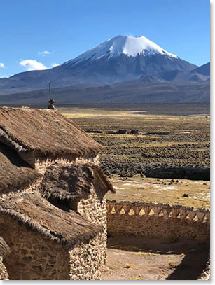 Arriving at Sajama National Park