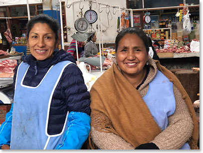 Morning market in Lamay