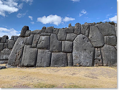 Unbelievably large stone at Saqsaywaman
