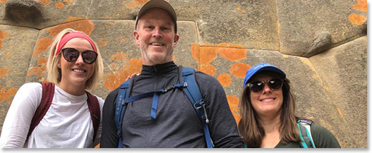 Clark Family at Ollantaytambo