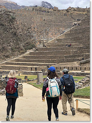Archeological tour at Ollantaytambo