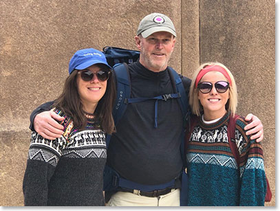 Richard Cark, Christine and Hannah