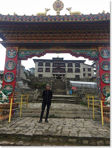 Tengboche is one of the most famous Buddhist monasteries in the world 