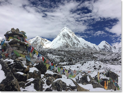 Lobuche! Elevation, 4904 meters