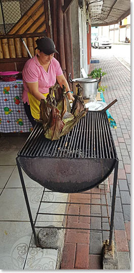 Lunch being prepared