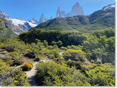 Amazing views along the trail